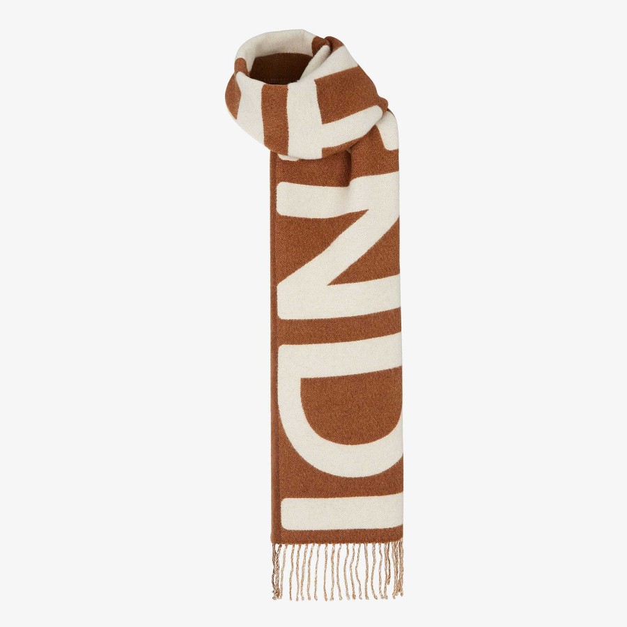 Women Fendi Scarves & Ponchos | Fendi Scarf Multicolor