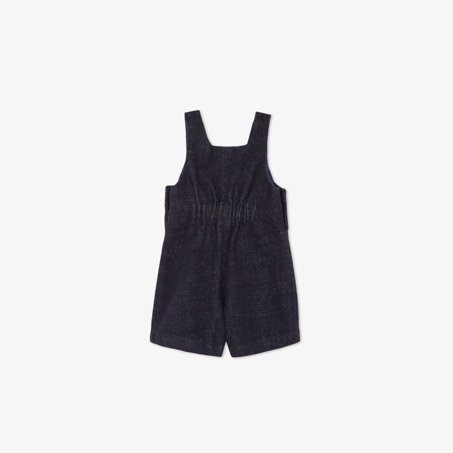 Kids Fendi Baby Boy | Baby Dungarees Blue