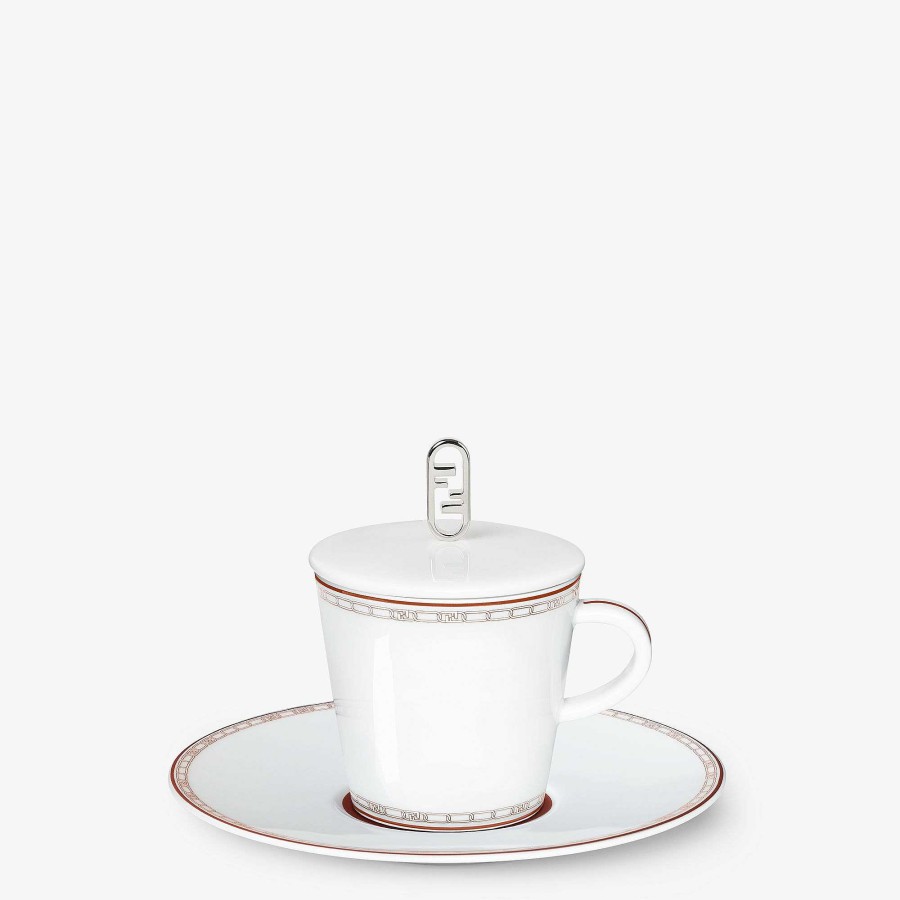 Home Decor & Lifestyle Fendi | Fendi O'Lock Teacup Multicolor