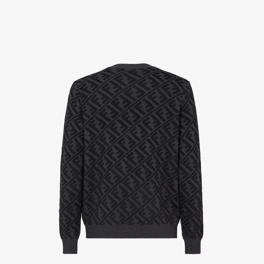 Men Fendi Knitwear | Jumper Black