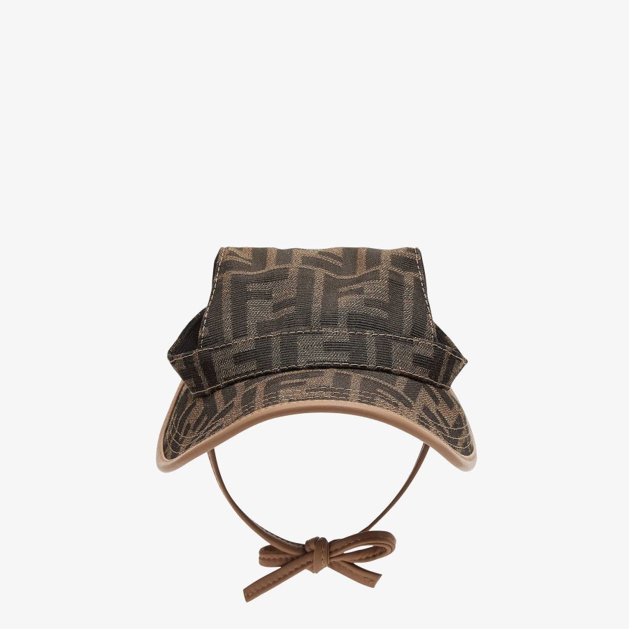 Men Fendi Pet Accessories | Dog Hat Brown