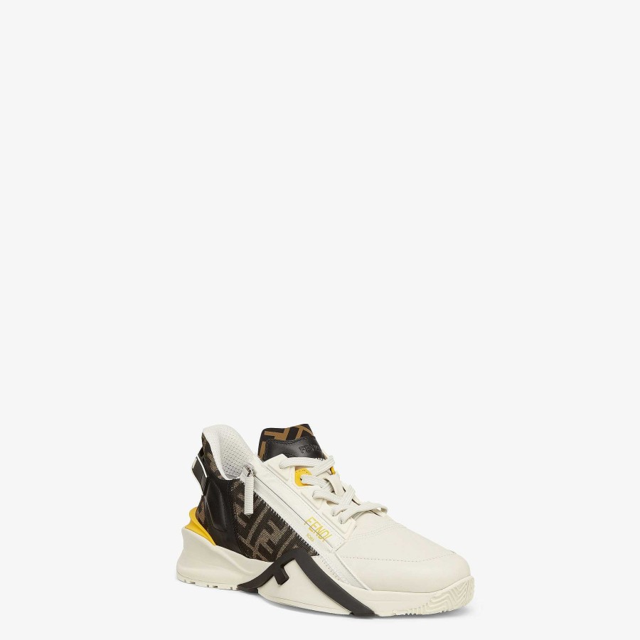 Men Fendi Sneakers | Fendi Flow Sneakers White