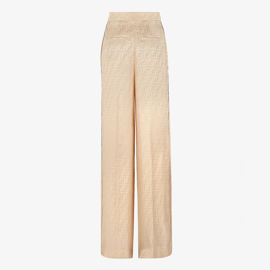 Women Fendi Pants & Shorts | Pants Beige