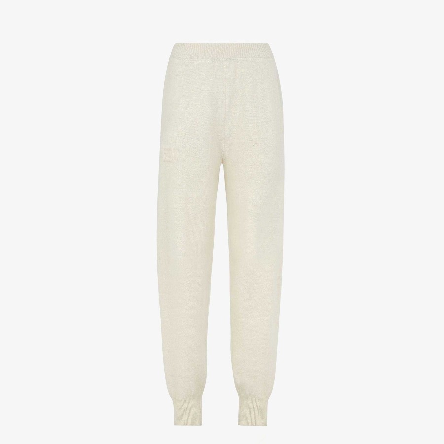 Women Fendi Activewear | Pants White