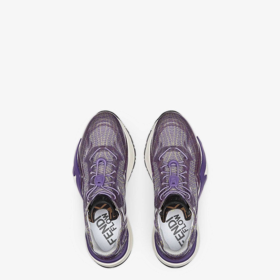 Men Fendi Sneakers | Fendi Flow Purple