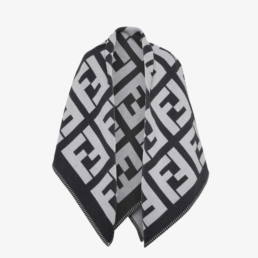 Men Fendi Scarves | Scarf Gray