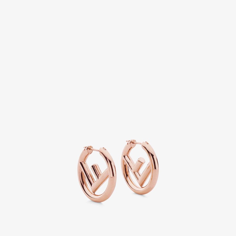 Women Fendi Earring & Brooches | F Is Fendi Earrings Pink