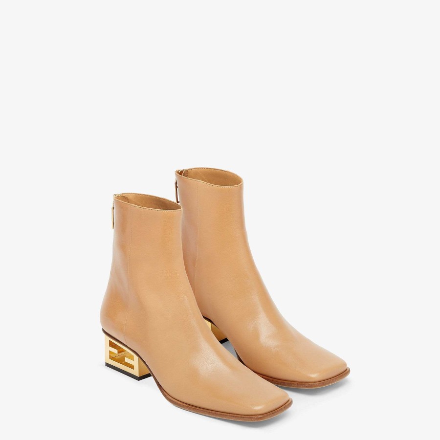 Women Fendi Boots & Ankle Boots | Baguette Beige