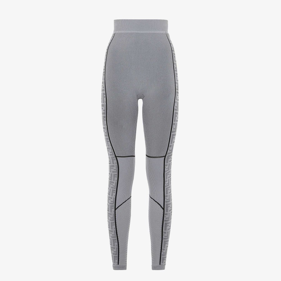 Women Fendi Skiwear | Leggings Gray