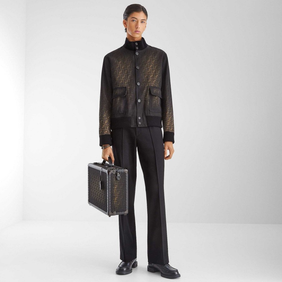 Men Fendi Outerwear | Blouson Brown