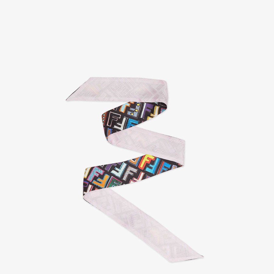 Women Fendi Hair Accessories | Fun Fendi Wrappy Black