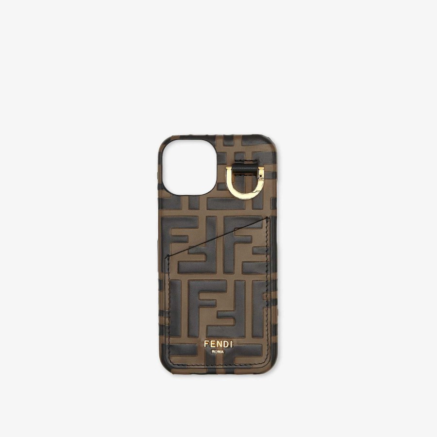 Women Fendi Phone Cases | Smartphone Case Brown