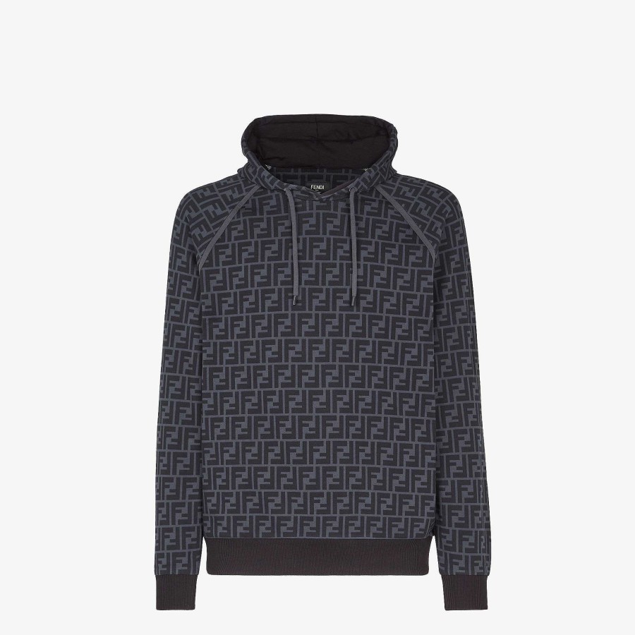 Men Fendi Sweatshirts | Sweatshirt Black