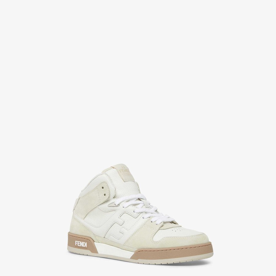 Men Fendi Sneakers | Fendi Match White