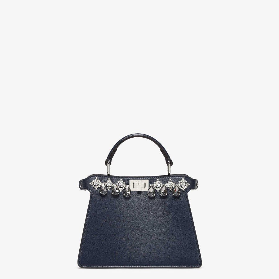 Women Fendi Peekaboo | Peekaboo Iseeu Petite Blue