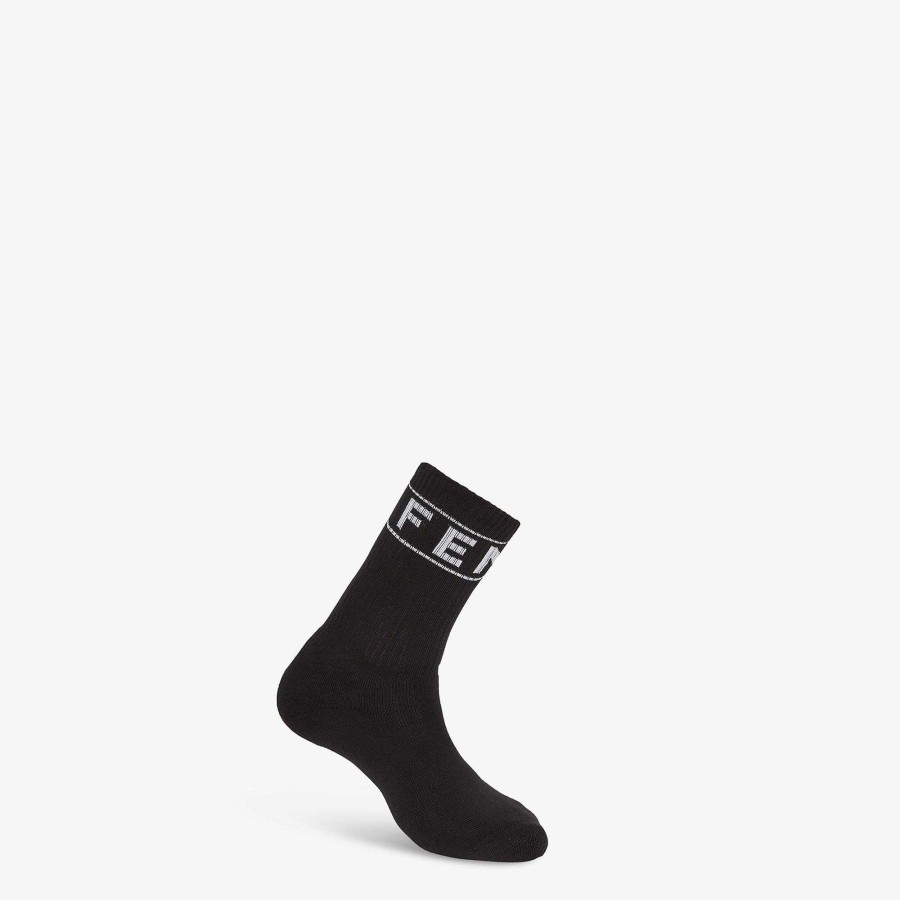 Men Fendi Socks | Socks Black