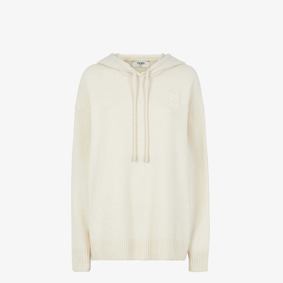 Women Fendi Activewear | Sweater White