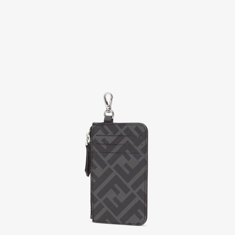 Men Fendi Card Holders | Card Holder Black