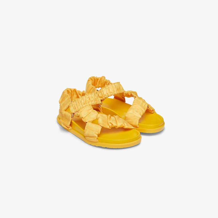 Kids Fendi Shoes | Junior Sandals Yellow