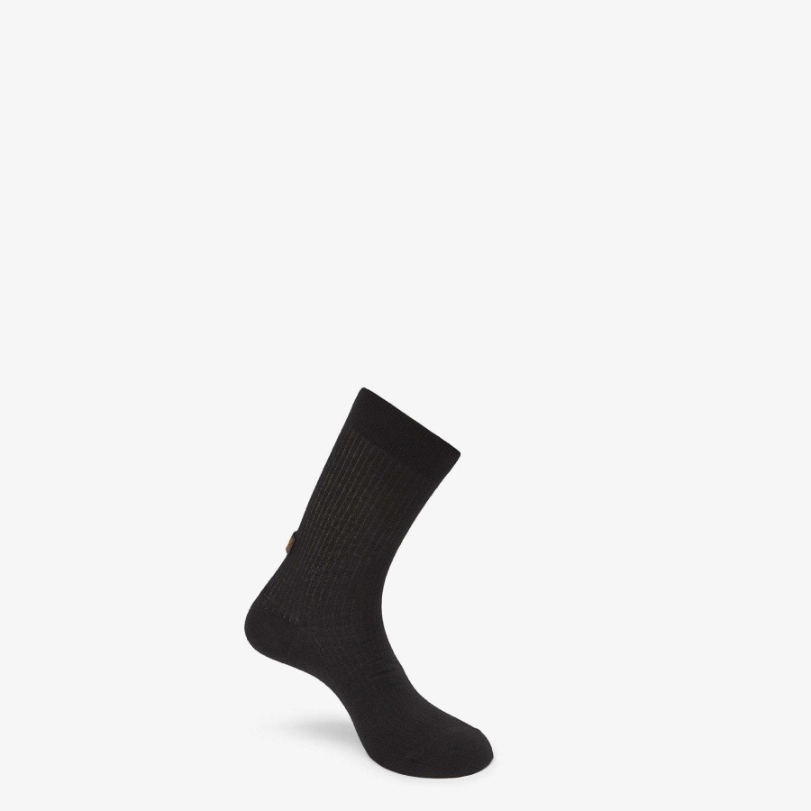 Men Fendi Socks | Socks Black