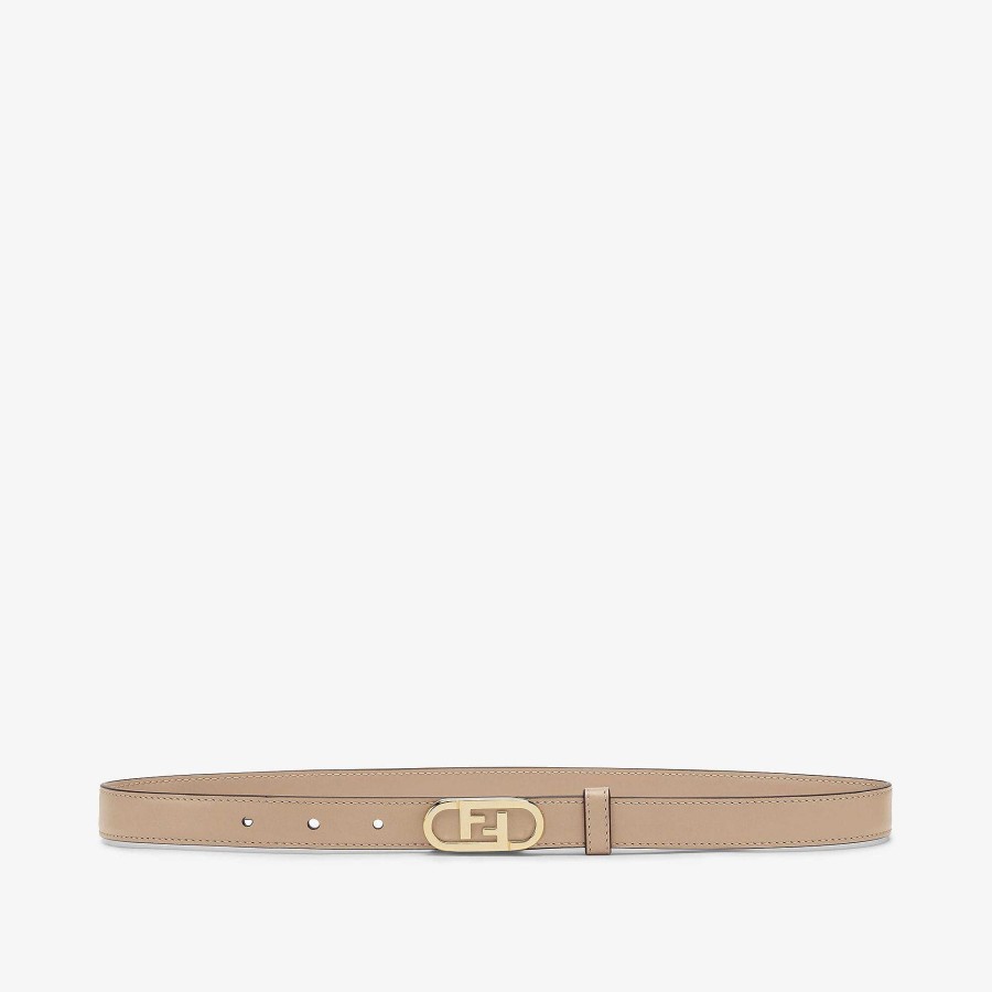 Women Fendi Belts | Fendi O'Lock Belt Beige