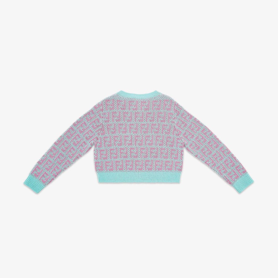 Kids Fendi Clothing | Junior Cardigan Multicolor