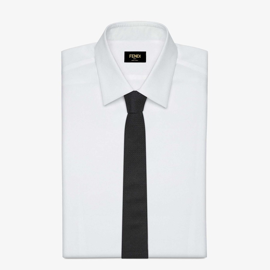 Men Fendi Ties | Tie Black