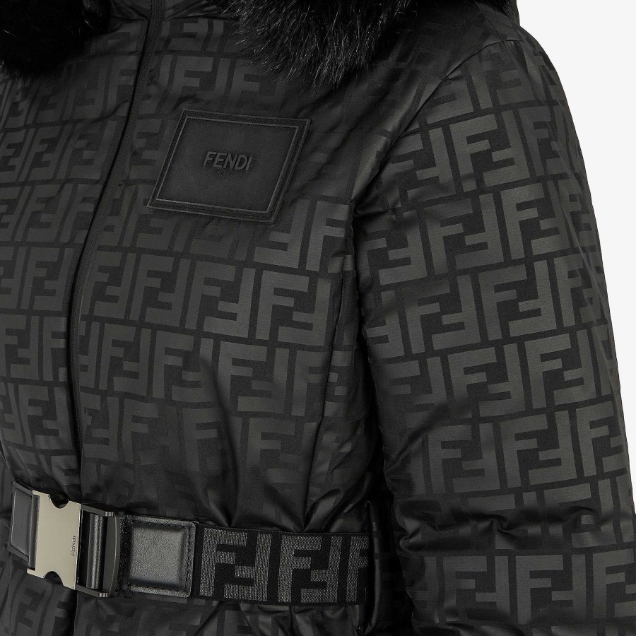 Women Fendi Skiwear | Ski Jacket Black