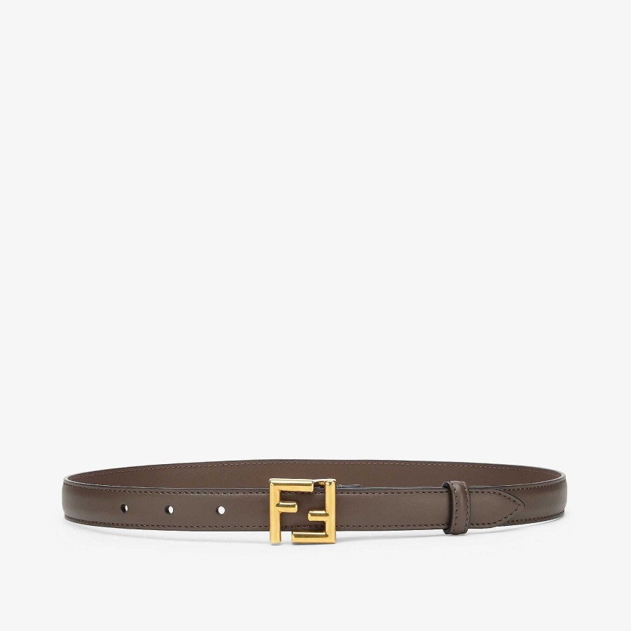 Women Fendi Belts | Ff Belt Brown