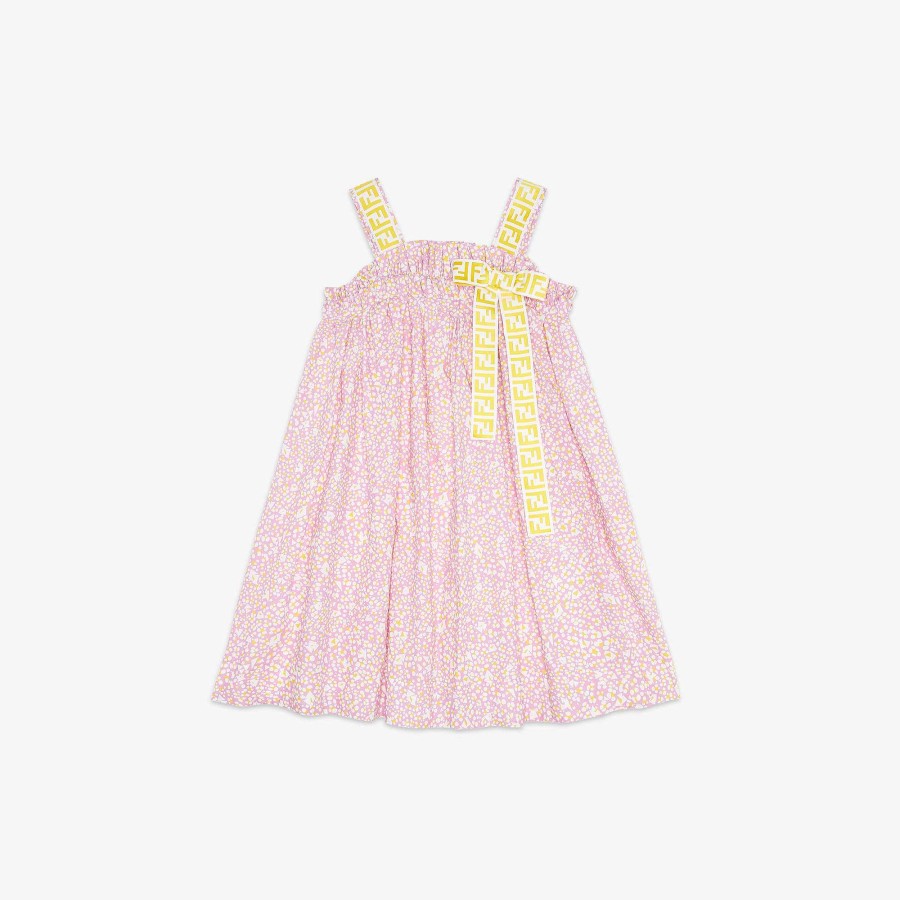 Kids Fendi Clothing | Junior Dress Multicolor