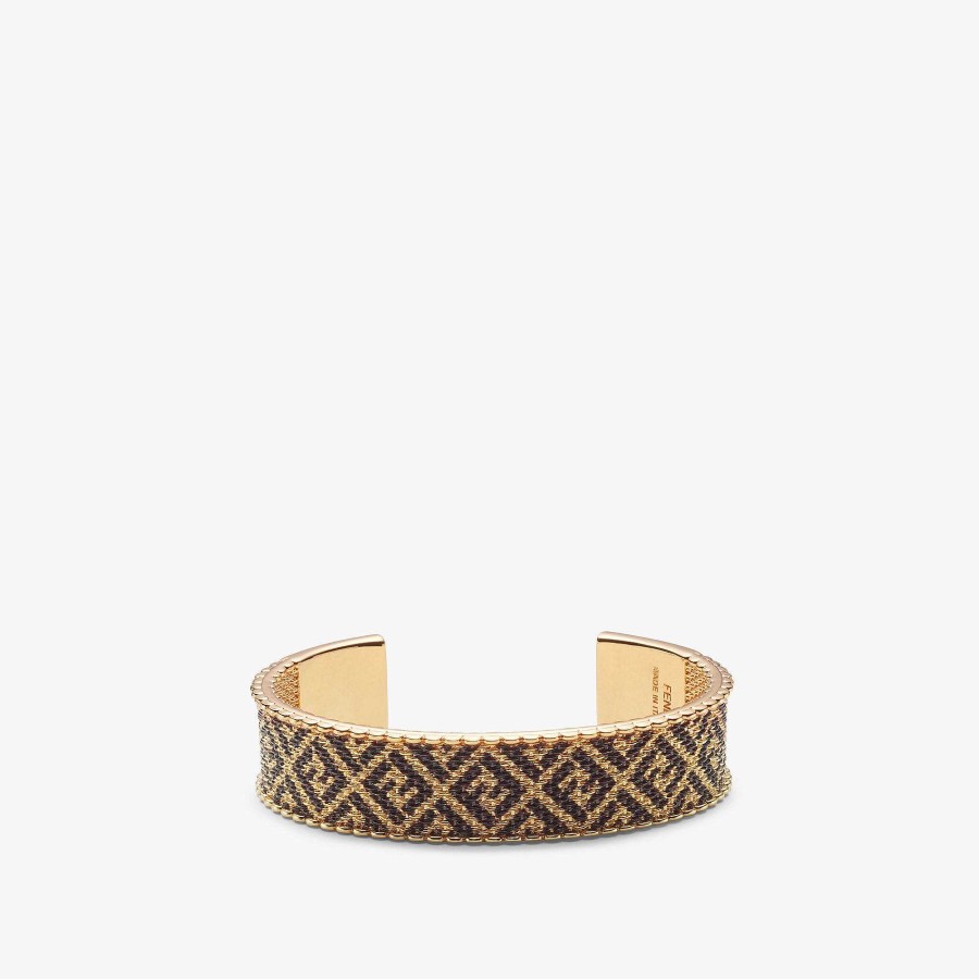 Women Fendi Bracelets | Forever Fendi Bangle Gold