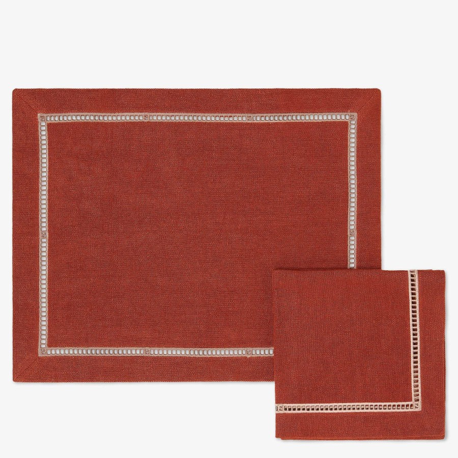 Home Decor & Lifestyle Fendi | Ff Table Set Red