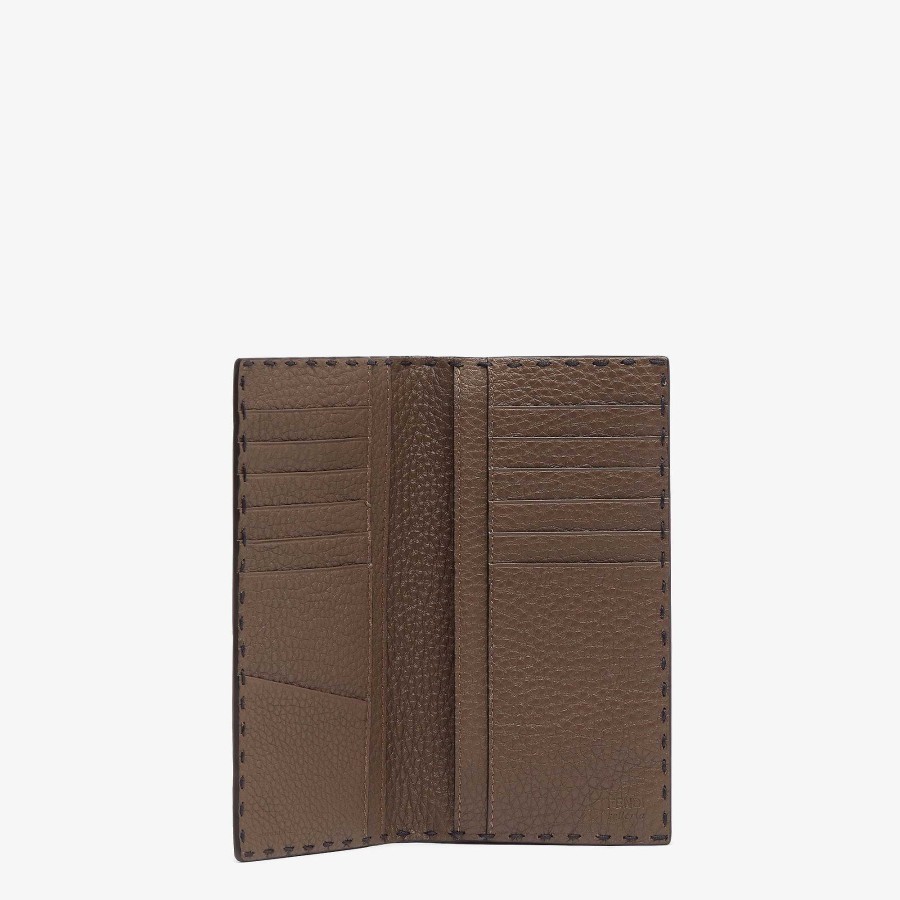 Men Fendi Wallets | Card Holder Selleria Blue