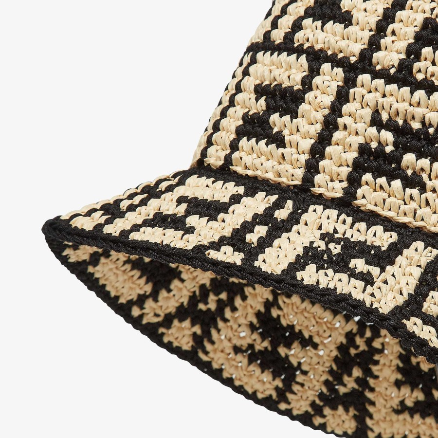 Women Fendi Hats & Gloves | Hat Beige