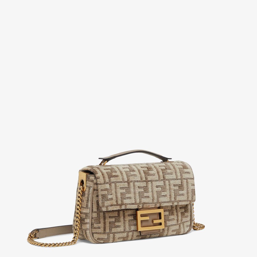 Women Fendi Shoulder & Crossbody Bags | Baguette Chain Midi Multicolor