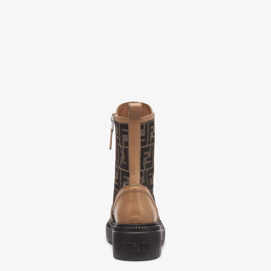 Women Fendi Boots & Ankle Boots | Domino Beige