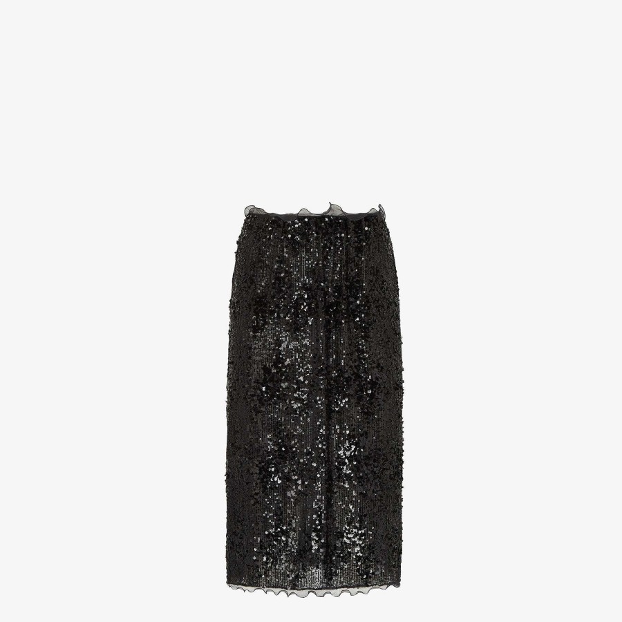 Women Fendi Skirts | Skirt Black