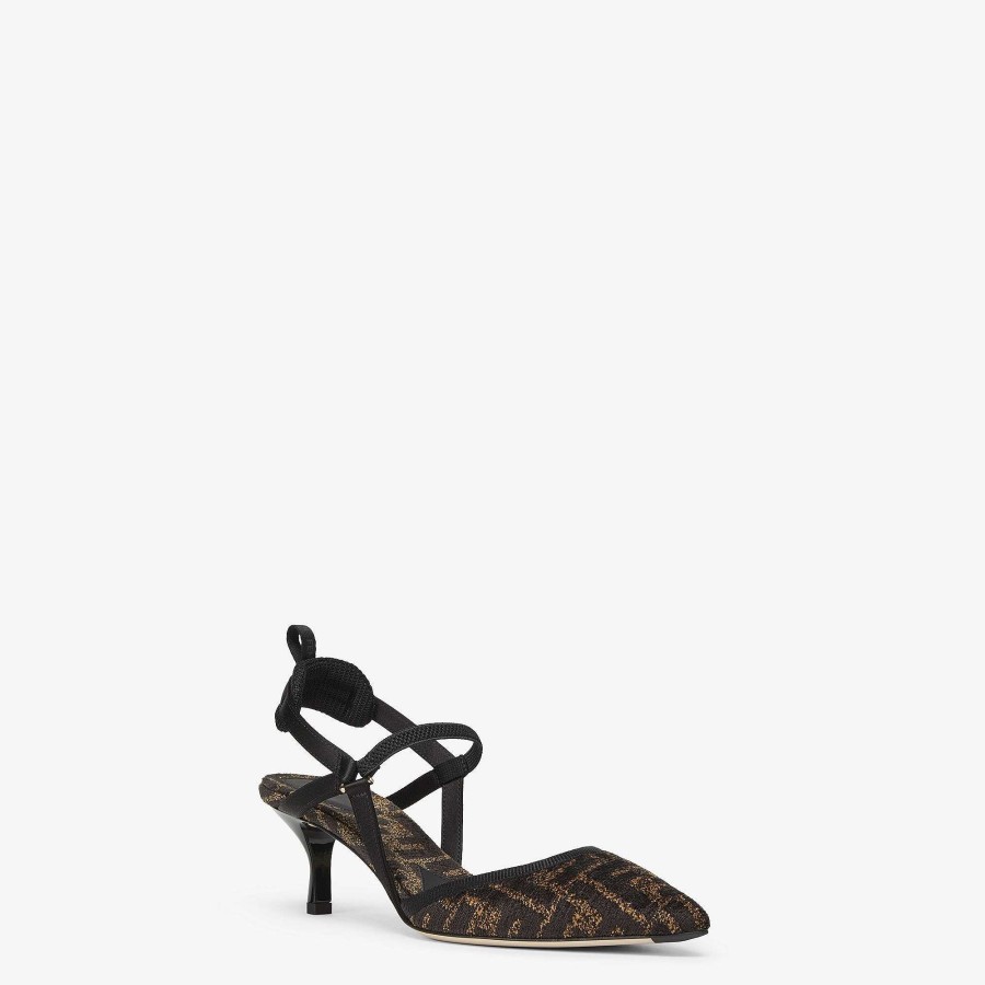 Women Fendi Pumps & Slingbacks | Colibri Lite Black