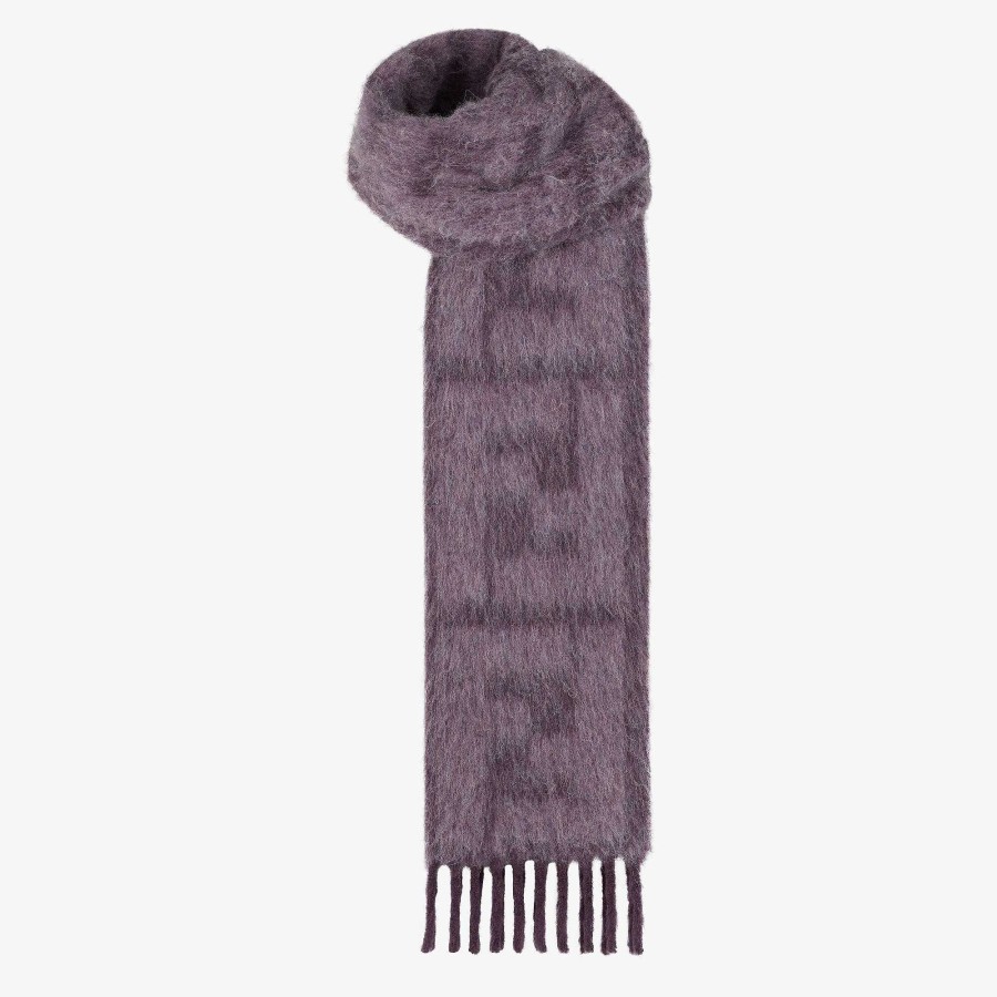 Men Fendi Scarves | Scarf Purple