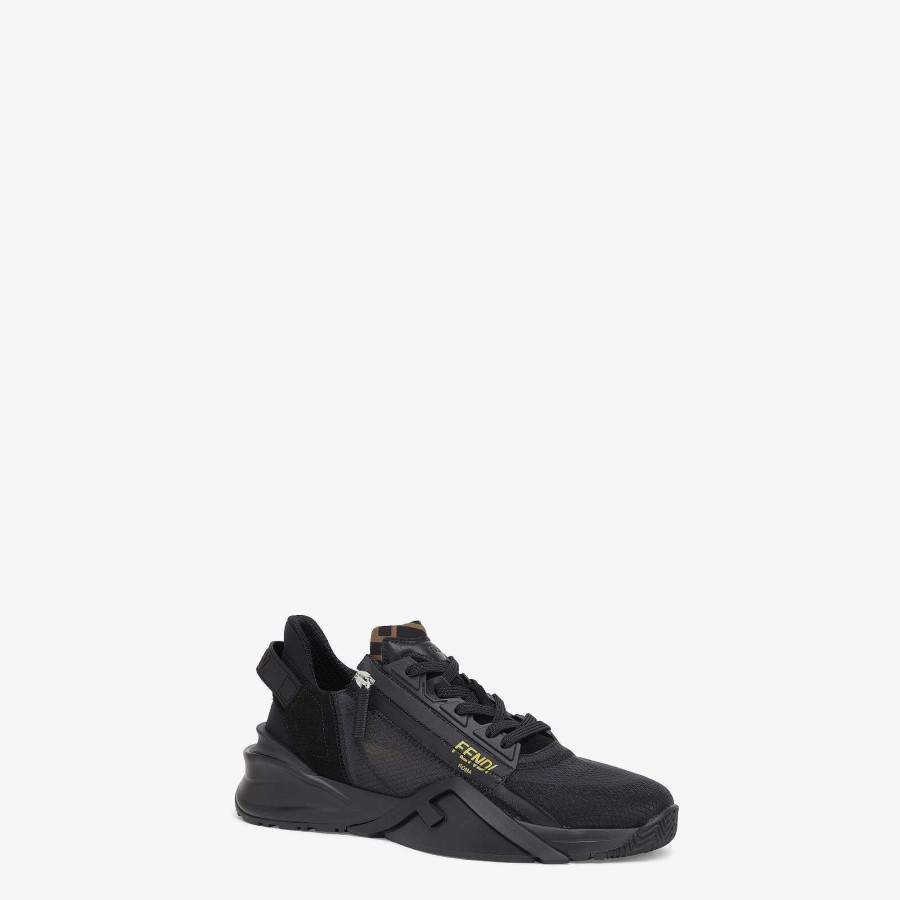 Men Fendi Sneakers | Fendi Flow Black