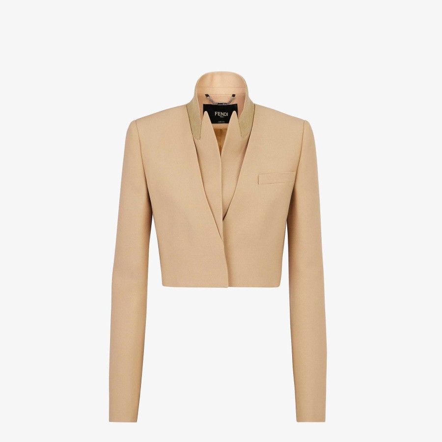 Women Fendi Coordinated Sets | Jacket Beige