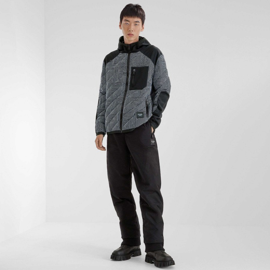 Men Fendi Skiwear | Blouson Multicolor