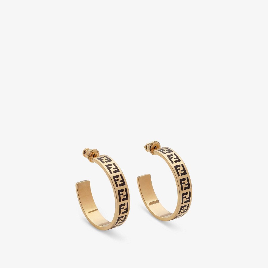 Women Fendi Earring & Brooches | Forever Fendi Earrings Gold