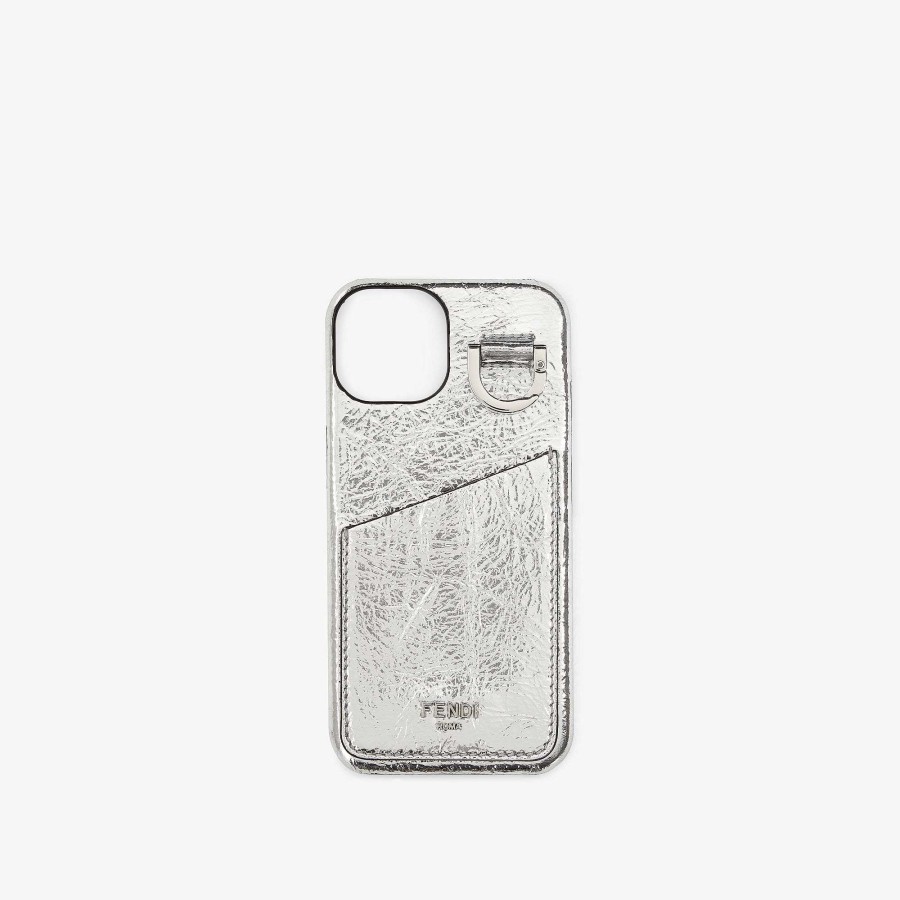 Women Fendi Phone Cases | Smartphone Case Silver