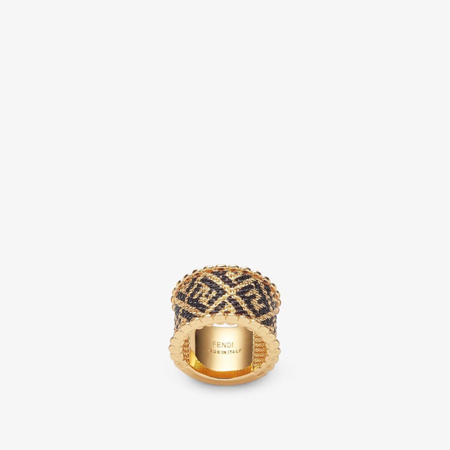 Women Fendi Rings | Forever Fendi Ring Gold