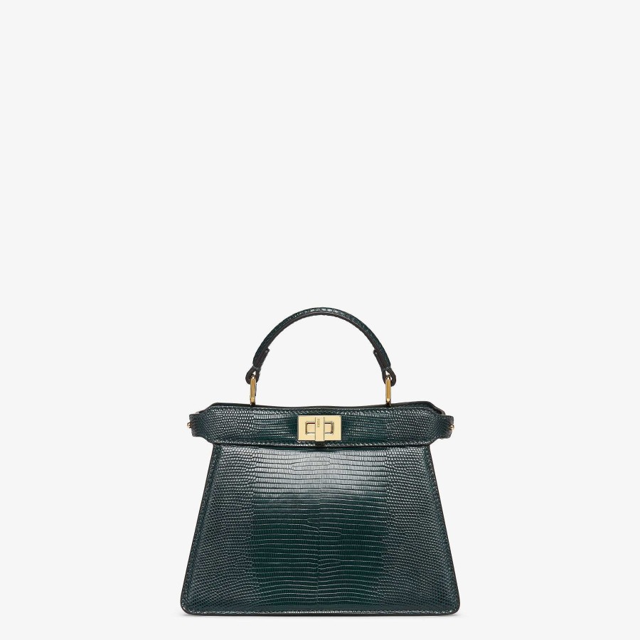 Women Fendi Peekaboo | Peekaboo Iseeu Petite Green