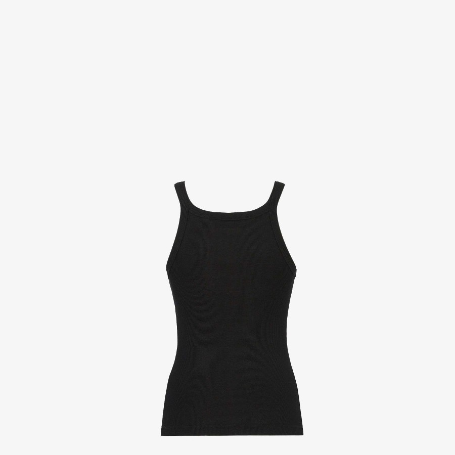 Women Fendi Activewear | Top Black