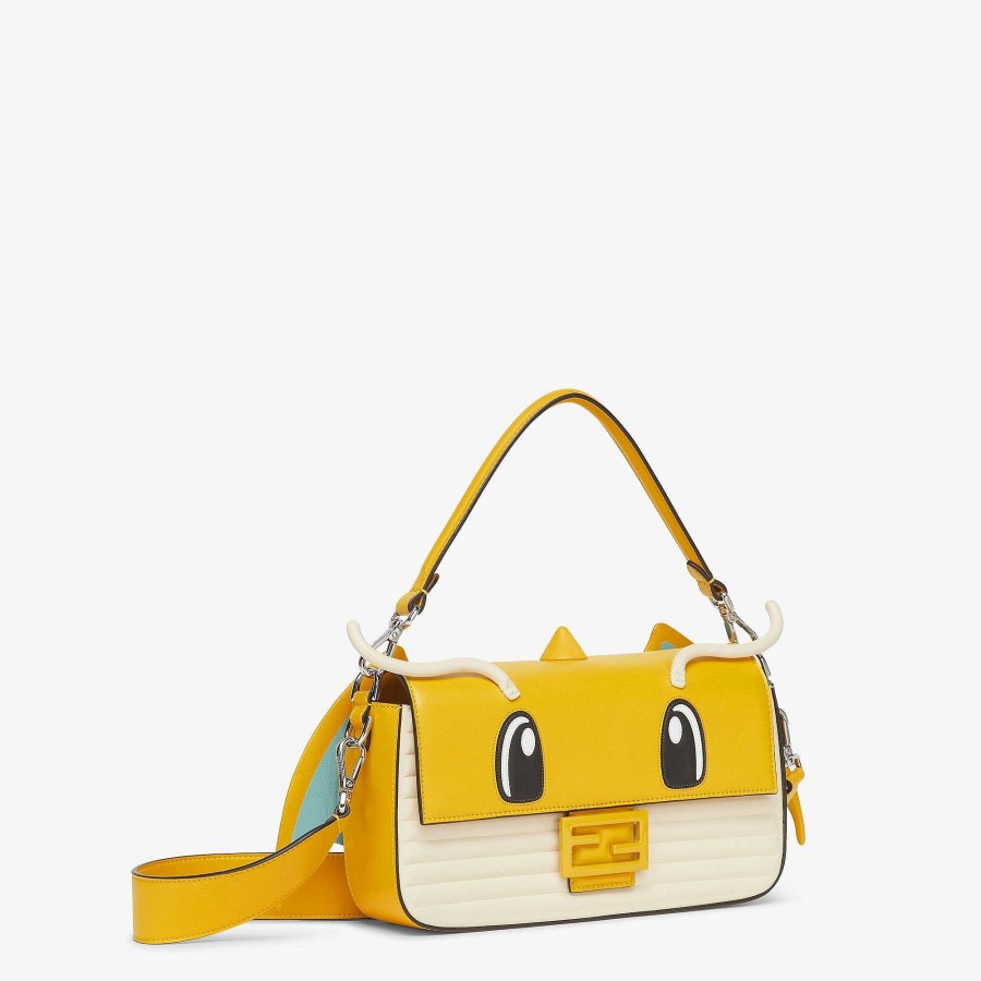 Fendi X Frgmt X Pokemon Fendi | Baguette Yellow