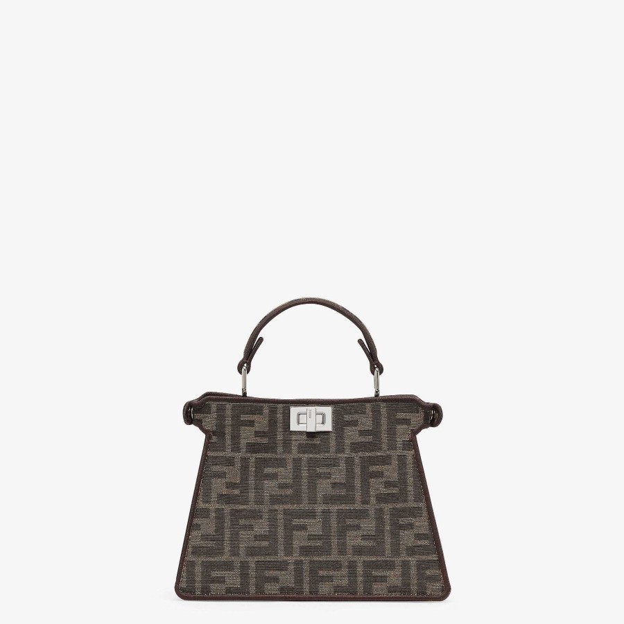 Women Fendi Peekaboo | Peekaboo Iseeu Petite Brown