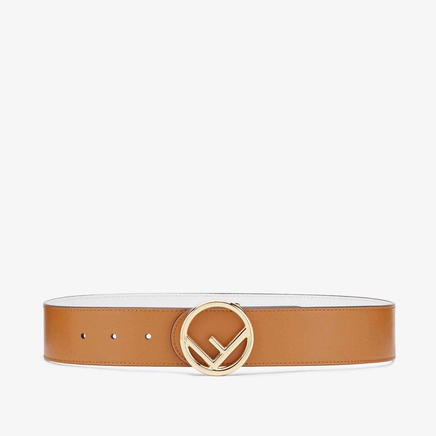 Women Fendi Belts | F Is Fendi Belt Brown